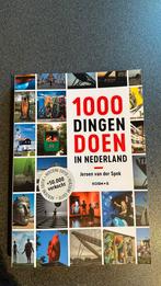 1000 dingen doen in Nederland - Jeroen van der Spek, Boeken, Overige merken, Ophalen of Verzenden, Zo goed als nieuw, Reisgids of -boek