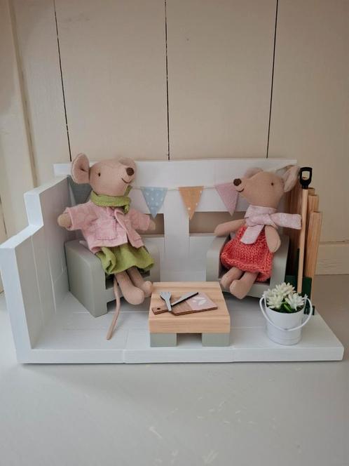Poppenhuis tuinhuisje/overkapping, muizenverblijf, Verzamelen, Poppenhuizen en Toebehoren, Nieuw, Poppenhuis, Ophalen of Verzenden