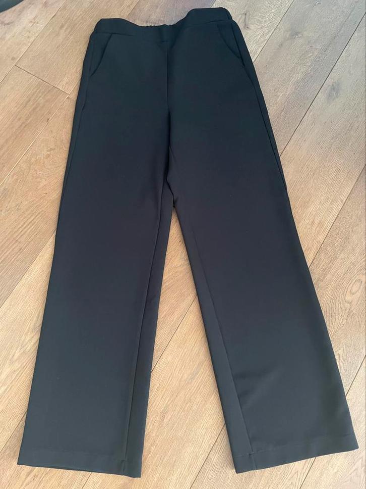 MSCH Copenhagen, mt S, Kleding | Dames, Broeken en Pantalons, Zo goed als nieuw, Maat 36 (S), Zwart, Lang, Ophalen of Verzenden