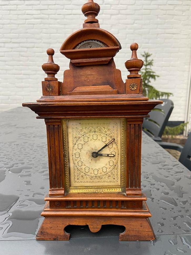 Antiek Tafelklokje - Ca. 1910 - Perfecte Staat, Antiek en Kunst, Antiek | Klokken, Ophalen of Verzenden