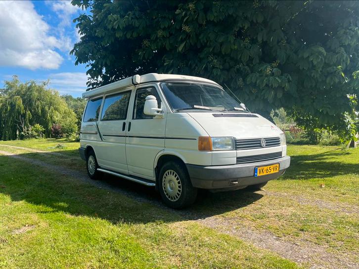 Volkswagen t4 camper bus transporter, Caravans en Kamperen, Campers, Particulier, tot en met 4, Buscamper of Camperbus, Volkswagen