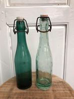 2 vintage limonade beugel flesjes, Ophalen