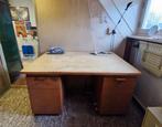 Jaren 50 bureau Phillips, Huis en Inrichting, Bureaus, Ophalen, Gebruikt
