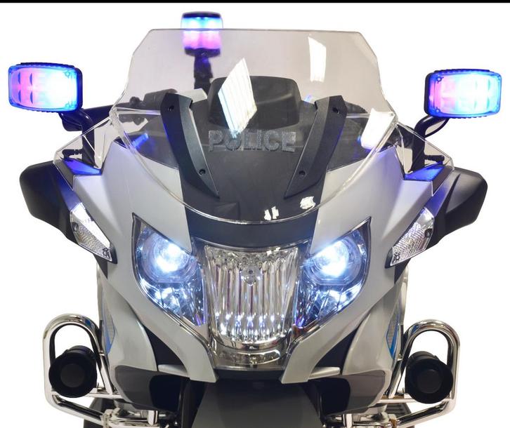 Kinderen accu motor BMW met rubberen banden muziek, Kinderen en Baby's, Speelgoed | Buiten | Accuvoertuigen, Nieuw, Ophalen of Verzenden