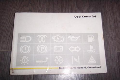 Gebruikershandleiding OPEL CORSA type B   1993/2000, Auto diversen, Handleidingen en Instructieboekjes, Ophalen of Verzenden