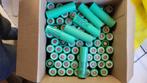 18650 lithium batterijen (142 stuks totaal), Gebruikt, Ophalen of Verzenden