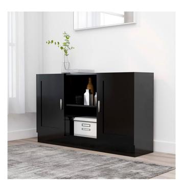 Zwart TV Meubel/Dressoir - Zo Goed Als Nieuw! beschikbaar voor biedingen