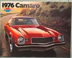 Folder Chevrolet Camaro 1976, Verzenden, Zo goed als nieuw