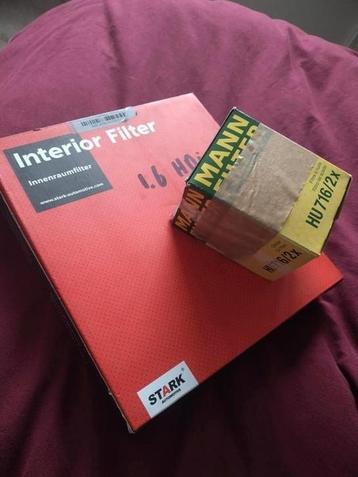 Olie en interieur filter Citroen Berlingo 2 Peugeot Partner beschikbaar voor biedingen