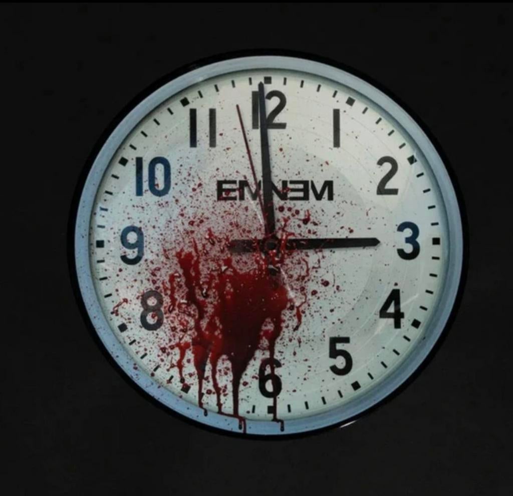 nieuw eminem relapse 12 inch lp my mom/3am collecter èditie, Huis en Inrichting, Woonaccessoires | Klokken, Ophalen of Verzenden