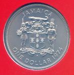 Jamaica 1 Dollar 1974  Alexander Bustamante - FDC, Postzegels en Munten, Munten | Amerika, Ophalen of Verzenden, Midden-Amerika