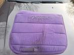 Paars padd/dekje, Dieren en Toebehoren, Paarden en Pony's | Dekens en Dekjes, Ophalen of Verzenden, Gebruikt, Dekje