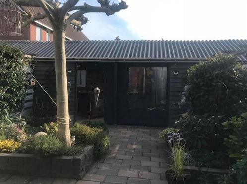 Wegens verhuizing te koop, dak en zeil een jaar oud!!, Tuin en Terras, Overkappingen, Zo goed als nieuw, Ophalen