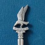 verzilverd lepeltje Zeemeeuw Texel (posthoorn), Antiek en Kunst, Ophalen of Verzenden