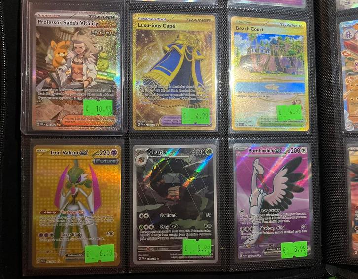 Paradox Rift Hits Pokemon Kaarten, Hobby en Vrije tijd, Verzamelkaartspellen | Pokémon, Zo goed als nieuw, Meerdere kaarten, Ophalen of Verzenden