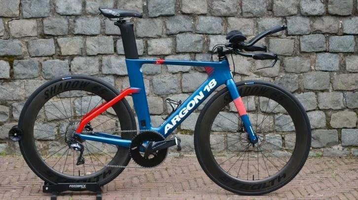 Argon 18 E117 TRI Disc Tijdritfiets, Fietsen en Brommers, Fietsen | Racefietsen, Zo goed als nieuw, Overige merken, Meer dan 20 versnellingen