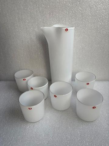 Karaf (pitcher) - Iittala - Timo Sarpaneva (+ 6 glazen) beschikbaar voor biedingen