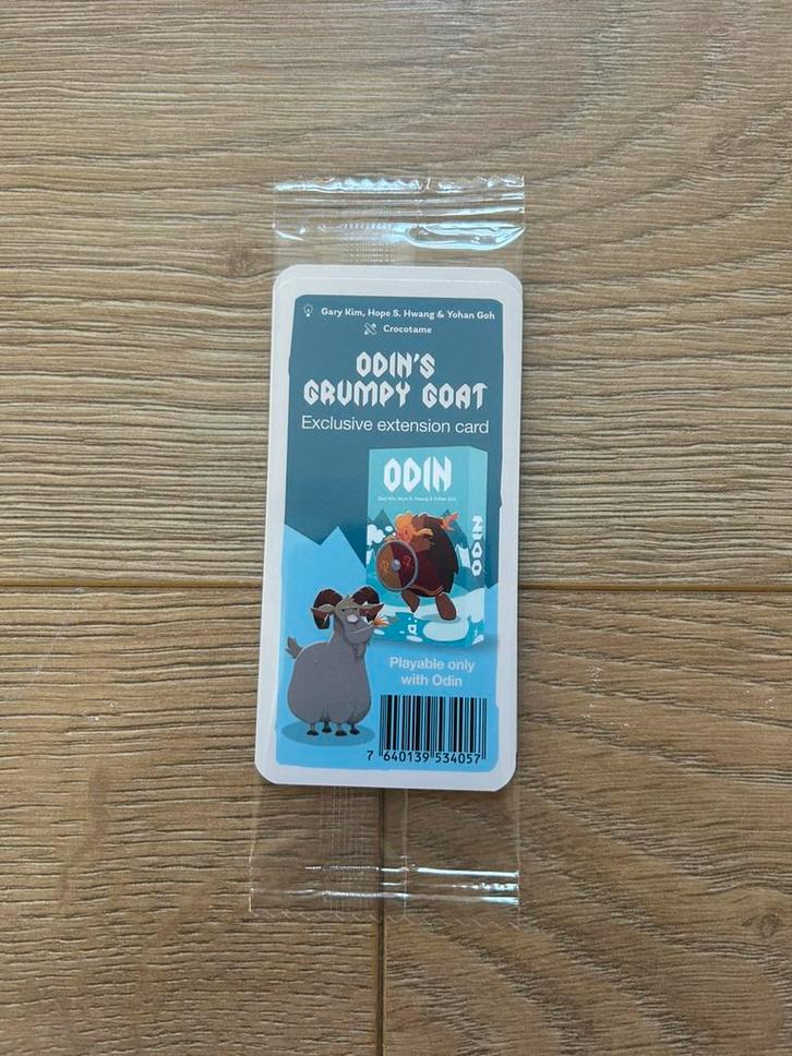 Odin: Odin’s Grumpy Goat Promo [EN/FR/DU], Hobby en Vrije tijd, Gezelschapsspellen | Bordspellen, Nieuw, Ophalen of Verzenden