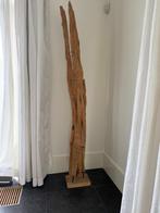 Prachtige houtsculptuur ca 230 cm hoog., Ophalen