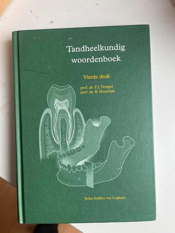 Tandheelkundig woordenboek - Vierde druk beschikbaar voor biedingen