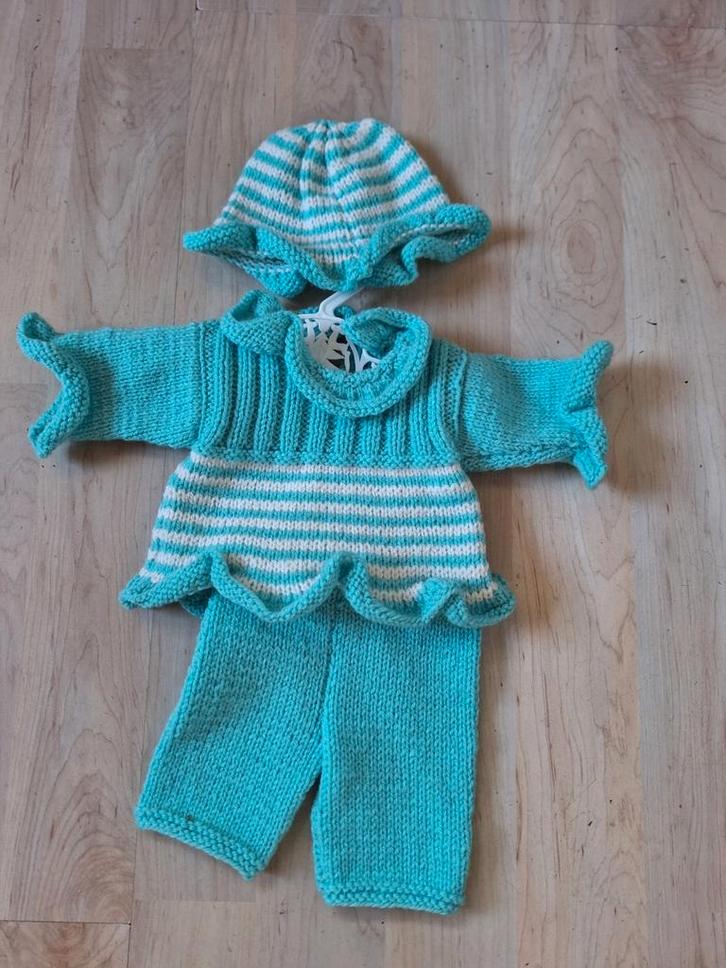 Gebreide poppenkleding, Verzamelen, Poppen, Gebruikt, Ophalen