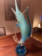 Glazen Vis Sculptuur - 65cm Hoog, 24cm Breed, Antiek en Kunst, Ophalen of Verzenden
