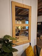 Eikenhouten Spiegel - Showroom Uitverkoop!, Ophalen, 100 tot 150 cm, Zo goed als nieuw, Rechthoekig
