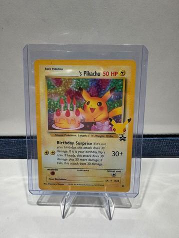 Birthday Pikachu – Celebrations Classic beschikbaar voor biedingen