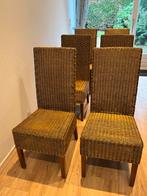 Rotan stoelen, Ophalen, Gebruikt, Bruin, Riet of Rotan