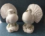 Italiaans keramiek, duivenpaartje set. Wit met kleur, Antiek en Kunst, Antiek | Keramiek en Aardewerk, Ophalen of Verzenden