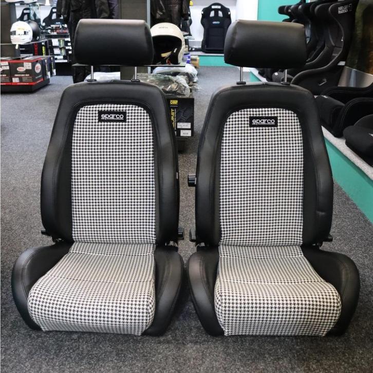 Sparco GT Pepita Kuipstoel Sportstoel Racestoel autostoel, Auto diversen, Tuning en Styling, Ophalen of Verzenden