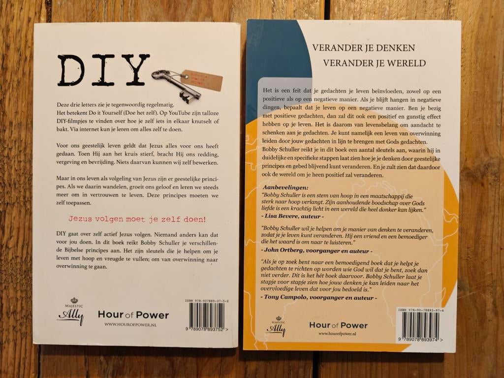 2 Boeken van Bobby Schuller., Ophalen of Verzenden, Zo goed als nieuw