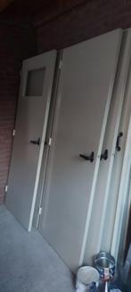 Deuren - Stomp + deurklinken, Ophalen, Minder dan 80 cm, Binnendeur, Zo goed als nieuw