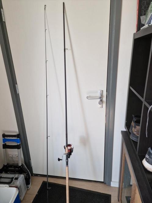 Shimano tx2 floater met shimano sienna 4000, Watersport en Boten, Hengelsport | Karpervissen, Zo goed als nieuw, Werphengel, Ophalen