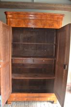 Prachtige strakke antieke kersen houten Louis Philippe kast., Antiek en Kunst, Verzenden