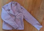 H&M roze biker jack/jasje meisjes maat 140, Gebruikt, Meisje, H&M, Ophalen of Verzenden