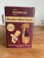 wooden wine puzzle, Ophalen of Verzenden, Nieuw, Overige typen