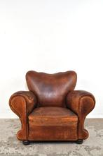 French art deco club chair fauteuil moustache 1930s, Huis en Inrichting, Fauteuils, Gebruikt, Ophalen of Verzenden, 100 tot 125 cm