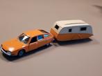 Citroën CX 2200 Norev + Dinky Toys  Caravan 1:43, Hobby en Vrije tijd, Modelauto's | 1:43, Ophalen of Verzenden, Gebruikt, Auto