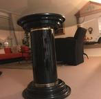 Ronde tafel met glazen blad, Ophalen, Zo goed als nieuw