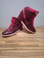Nike Dunk Sky Hi Bordeaux Rood mt e.u. 38 u.k. 4,5, Nike, Ophalen of Verzenden, Sneakers of Gympen, Gedragen