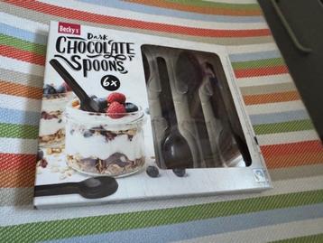 Chocolate spoons beschikbaar voor biedingen