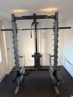 Barbarian line smithmachine met halfrack en latpulley, Barbarian line, Ophalen, Barbarian line, Barbarian line