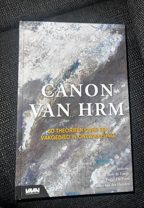 Willem De Lange - Canon voor HRM, Boeken, Advies, Hulp en Training, Nieuw, Ophalen of Verzenden