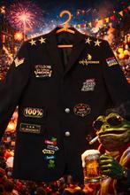 NIEUWE mannen jas Oeteldonk maat M/L, Kleding | Heren, Carnavalskleding en Feestkleding, Ophalen of Verzenden, Zo goed als nieuw