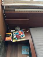 Malm Ikea bed met nachtkast evt met matras, Huis en Inrichting, Slaapkamer | Bedden, Ophalen, Gebruikt, Eenpersoons, Wit