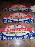 Oude rally bordjes, Ophalen of Verzenden, Gebruikt, Overige typen