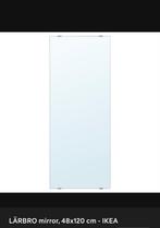 IKEA Lärbro Spiegel 120x48 cm + Hangers, Ophalen, Minder dan 50 cm, 100 tot 150 cm, Zo goed als nieuw