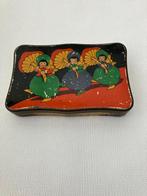 blik chocolade Jaques met kindermotief, Verzamelen, Blikken, Ophalen of Verzenden, Gebruikt, Overige