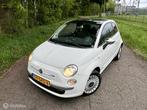 Fiat 500 1.4 Sport Semi-automaat PDC Leder Clima Dak NAP ✅, 101 pk, Gebruikt, 4 cilinders, Wit